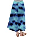 Blue Waves Flow Series 4 Satin Palazzo Pants View2