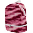 Pink  Waves Flow Series 5 Zip Bottom Backpack View1