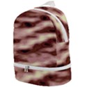 Pink  Waves Flow Series 7 Zip Bottom Backpack View1