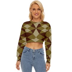 Abstract Pattern Geometric Backgrounds   Lightweight Long Sleeve Sweatshirt by Eskimos