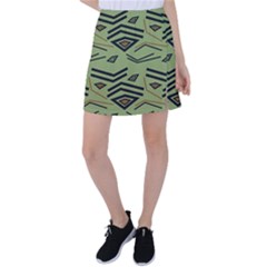 Abstract Pattern Geometric Backgrounds   Tennis Skirt by Eskimos