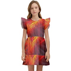 Fractal Kids  Winged Sleeve Dress by Sparkle