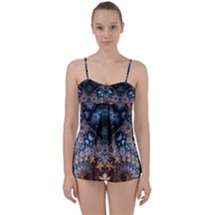 Fractal Babydoll Tankini Set by Sparkle