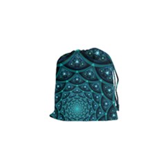 Fractal Drawstring Pouch (xs) by Sparkle