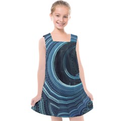 Fractal Kids  Cross Back Dress by Sparkle