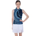 Fractal Women s Sleeveless Polo Tee View1