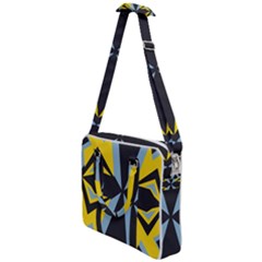 Abstract Pattern Geometric Backgrounds   Cross Body Office Bag by Eskimos