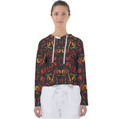 Abstract Pattern Geometric Backgrounds   Women s Slouchy Sweat by Eskimos