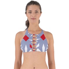 Abstract Pattern Geometric Backgrounds   Perfectly Cut Out Bikini Top by Eskimos