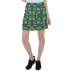 Abstract Pattern Geometric Backgrounds   Tennis Skirt by Eskimos