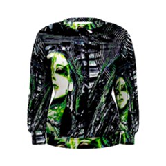 Dubstep Alien Women s Sweatshirt by MRNStudios