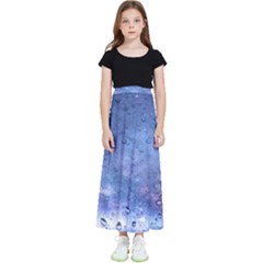 Gouttes D eau Galaxy Kids  Flared Maxi Skirt by kcreatif