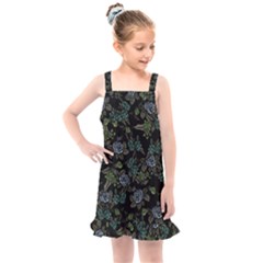 Moody Flora Kids  Overall Dress by BubbSnugg