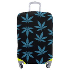 Weed Pattern Luggage Cover (medium) by Valentinaart