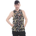 Modern Camo Tropical Print Design Men s Sleeveless Hoodie View1