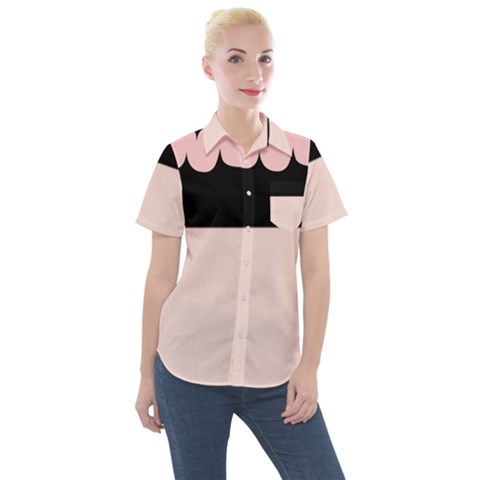 Janet1 Women s Short Sleeve Pocket Shirt by Janetaudreywilson