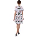 Love Spring Floral Short Sleeve Shoulder Cut Out Dress  View2