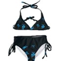 Flowers Pattern Kids  Classic Bikini Set View1