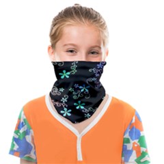 Flowers Pattern Face Covering Bandana (kids) by Sparkle