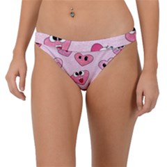 Emoji Heart Band Bikini Bottom by SychEva