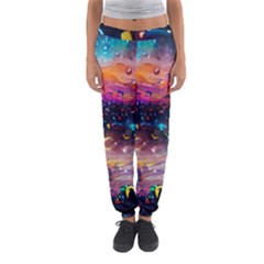 Galaxy Glass Women s Jogger Sweatpants by Dazzleway