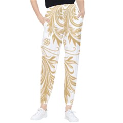 Flowers Shading Pattern Tapered Pants by fashionpod