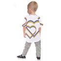 Rainbow Hearts Kids  Raglan Tee View2