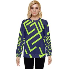 Abstract Pattern Geometric Backgrounds   Hidden Pocket Sweatshirt by Eskimos