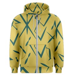 Abstract Pattern Geometric Backgrounds   Men s Zipper Hoodie by Eskimos