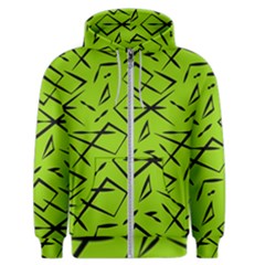 Abstract Pattern Geometric Backgrounds   Men s Zipper Hoodie by Eskimos