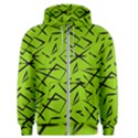 Abstract pattern geometric backgrounds   Men s Zipper Hoodie View1