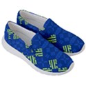 Abstract pattern geometric backgrounds   Men s Lightweight Slip Ons View3