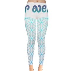 Flower Of Life  Leggings  by tony4urban