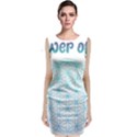 Flower Of Life  Sleeveless Velvet Midi Dress View1