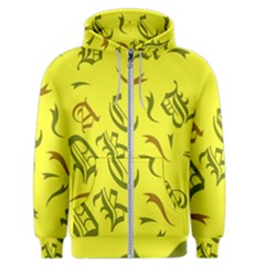 Abstract Pattern Geometric Backgrounds   Men s Zipper Hoodie by Eskimos