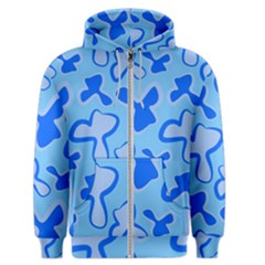 Abstract Pattern Geometric Backgrounds   Men s Zipper Hoodie by Eskimos