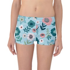 Flower Boyleg Bikini Bottoms by zappwaits