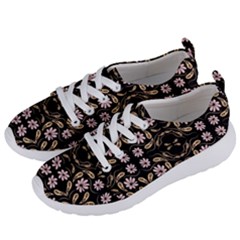 Folk Flowers Print Floral Pattern Ethnic Art Women s Lightweight Sports Shoes by Eskimos