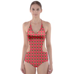 Olimedsalmn Cut-out One Piece Swimsuit by violetheavensky