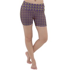 Olimedpurp Lightweight Velour Yoga Shorts by violetheavensky