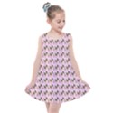 Fern Pattern 2 Pink Kids  Summer Dress View1