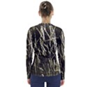 Abstract light games 7 V-Neck Long Sleeve Top View2