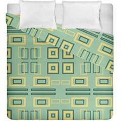 Abstract Pattern Geometric Backgrounds   Duvet Cover Double Side (king Size) by Eskimos