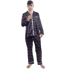 Freesia Men s Long Sleeve Satin Pajamas Set by Sparkle