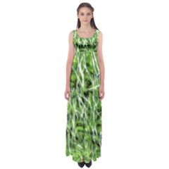 Green Desire Empire Waist Maxi Dress by DimitriosArt