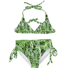 Green Desire Kids  Classic Bikini Set by DimitriosArt