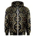 Folk flowers print Floral pattern Ethnic art Men s Zipper Hoodie View1