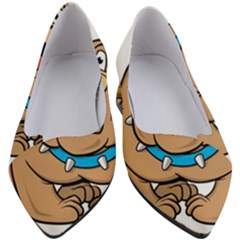 Bulldog-cartoon-illustration-11650862 Women s Block Heels  by jellybeansanddinosaurs