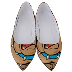 Bulldog-cartoon-illustration-11650862 Women s Low Heels by jellybeansanddinosaurs