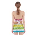 Rainbow-cake-layers Marshmallow-candy-texture Halter Dress Swimsuit  View2